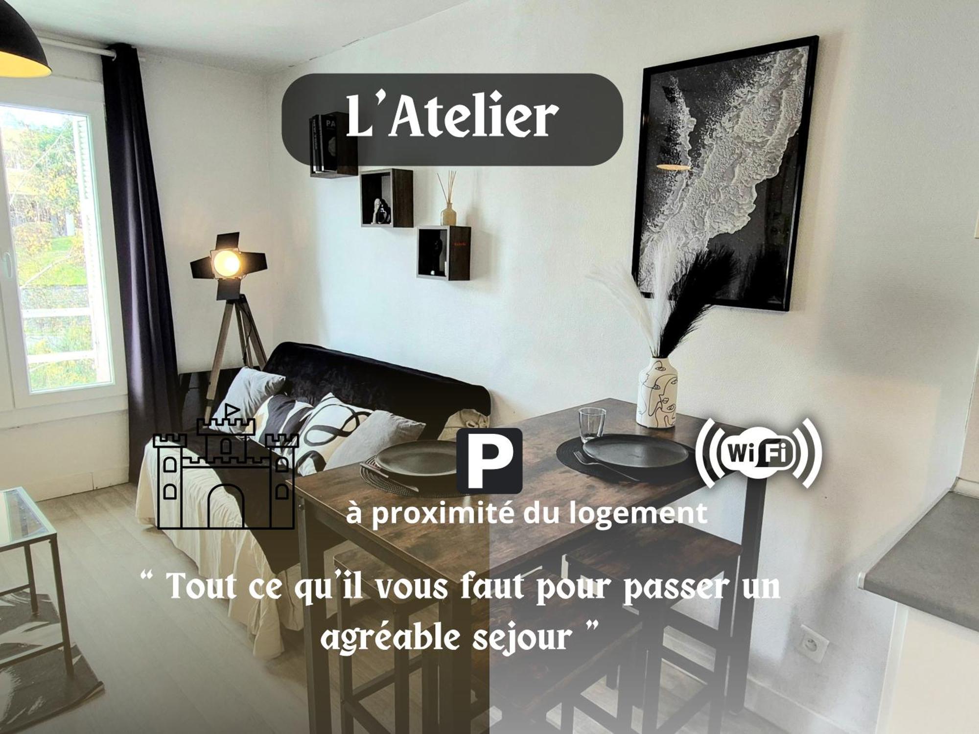 L'Atelier-T2 Proche Du Centre-Wifi-Parking Apartment Lourdes Exterior photo